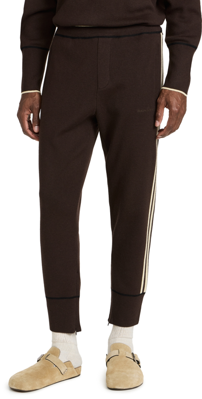 Adidas Originals X Wales Bonner Joggers Trousers Brown In Multicolor