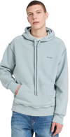 Ami Alexandre Mattiussi Hoodie In Aquamarine