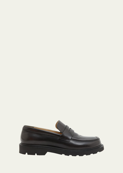 Loewe Blaze Casual Penny Loafers In Blk/other