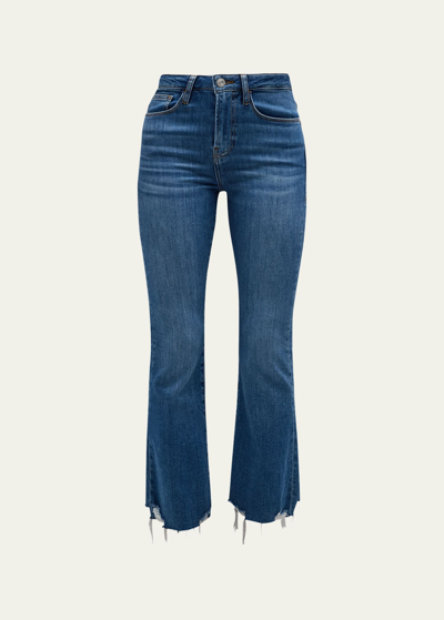 Frame Le Crop Mini Boot Jeans In Jetty Modern Chew