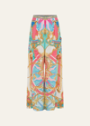 Camilla Sail Away With Me Mid-rise Wide-leg Trousers In Sail Away With Me
