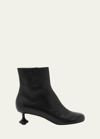 LOEWE TOY LEATHER ANKLE BOOTS