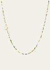 Zoe Lev Jewelry 14k Yellow Gold Asymmetrical Initial T Necklace In J