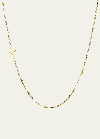 Zoe Lev Jewelry 14k Yellow Gold Asymmetrical Initial T Necklace