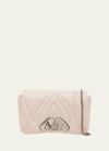 ALEXANDER MCQUEEN THE SEAL MINI LEATHER CROSSBODY BAG