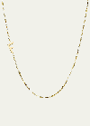 Zoe Lev Jewelry 14k Yellow Gold Asymmetrical Initial T Necklace In F