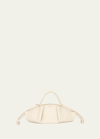 Loewe Paseo Small Leather Top-handle Bag In Neutral