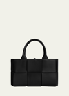 Bottega Veneta Mini Arco Tote Bag In 8425 Black-gold