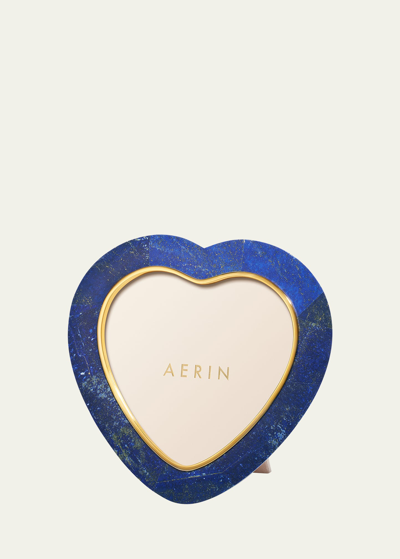 Aerin Cassiel Mosiac Heart Frame, 7" In Lapis