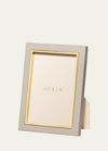 AERIN VARDA LACQUER PHOTO FRAME, FRENCH BLUE - 4X6