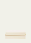 Aerin Piero Lacquer Box, 9" In Cream