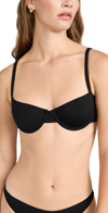 A.L.C A. L.C. DYLAN BIKINI TOP BLACK