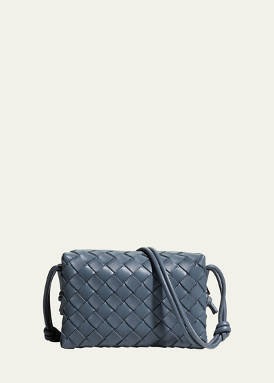 Bottega Veneta Mini Loop Camera Bag In Thunder