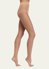Wolford Pure 10 Semisheer Tights In Gobi