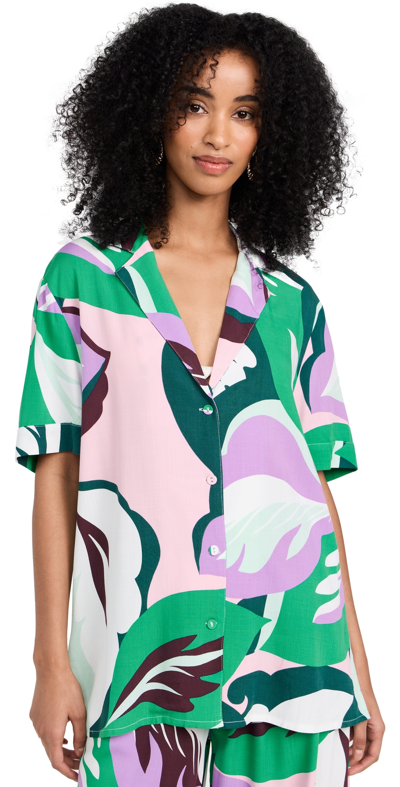 Minkpink Brisa Marina Shirt Tropical Xl