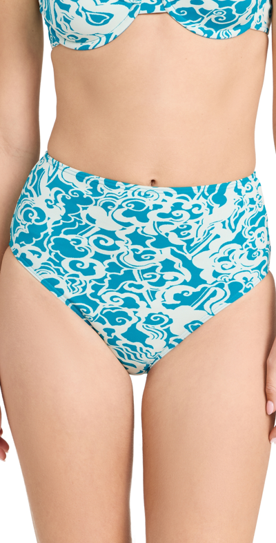 A.l.c A. L.c. Isla Bikini Bottoms Scone/blue