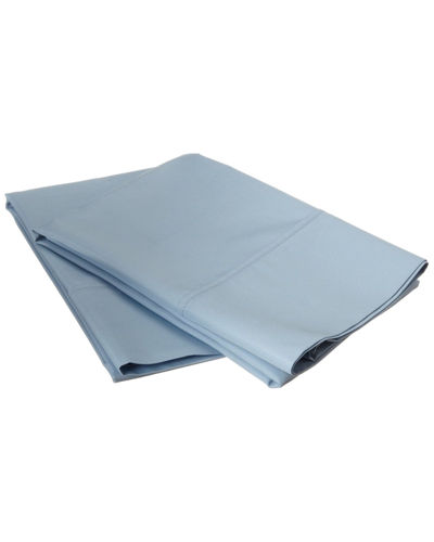 Superior 600 Thread Count Cotton Rich Pillowcase Set In Blue