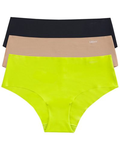 Dkny Set Of 3 Litewear Cut Anywhere Hipster In Green