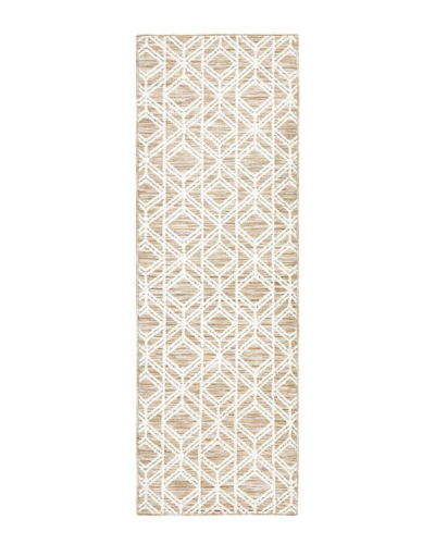 Town & Country Everyday Everwashª Tufted Modern Diamond Multi-use Decorative  Rug In Beige