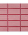 Town & Country Basics Comfort Windowpane Plaid Anti Fatigue Mat In Red