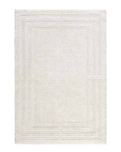 Town & Country Everyday Clean Lines Plush Shag Area Rug In Beige