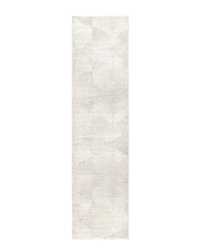 Town & Country Luxe Textured Soft Arches Area Rug In Ivory
