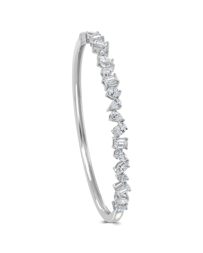 Sabrina Designs 14k 3.10 Ct. Tw. Diamond Bangle Bracelet In Metallic