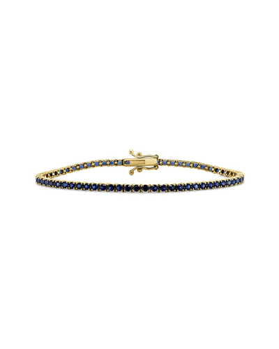 Sabrina Designs 14k 4.52 Ct. Tw. Sapphire Tennis Bracelet