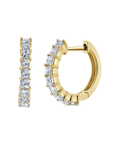 Sabrina Designs 14k 0.71 Ct. Tw. Diamond Huggie Earrings In Gold