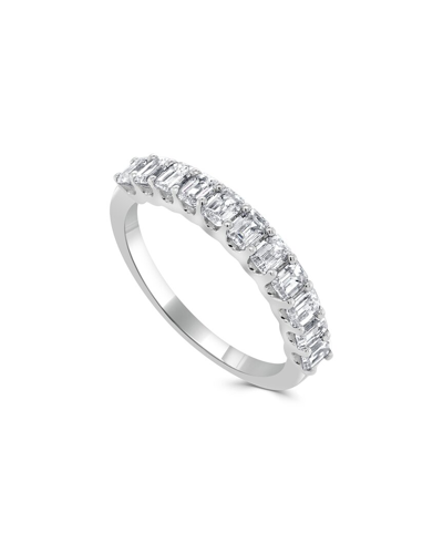 Sabrina Designs 14k 1.09 Ct. Tw. Diamond Half-eternity Ring In Metallic