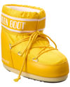 Moon Boot Icon Low Nylon Boot In Yellow