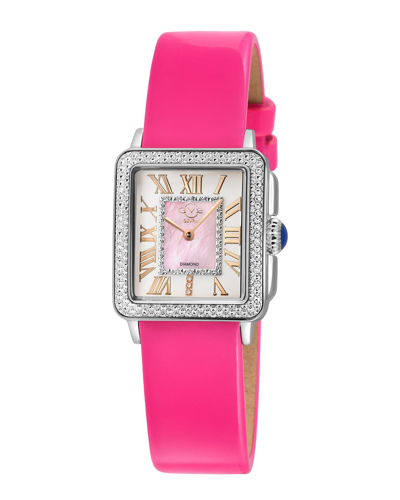 Gv2 Women's Padova Diamond Watch In Pink