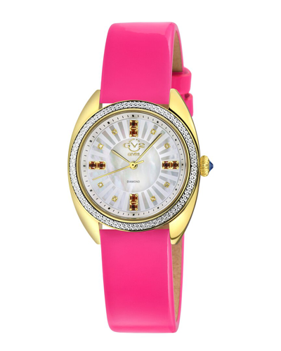 Gv2 Women's Palermo Watch In Pink