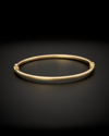 ITALIAN GOLD 14K ITALIAN GOLD HINGE BANGLE BRACELET