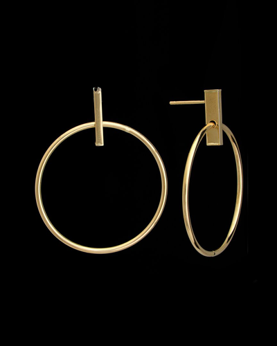 Italian Gold 14k  Drop Earrings