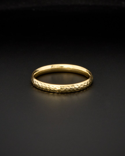 Italian Gold 18k  Comfort Fit Ring