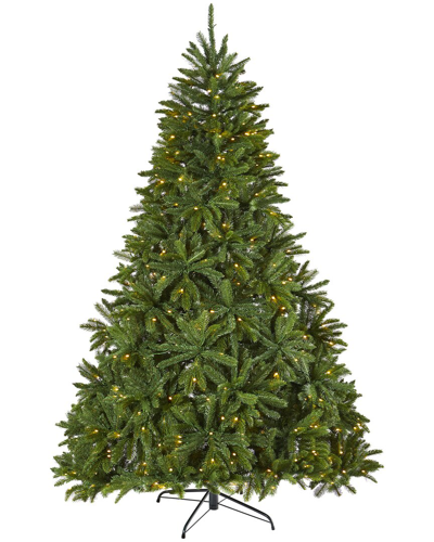 Nearly Natural 7ft Sierra Spruce Natural Look Artificial Christmas Tree In Green