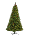 NEARLY NATURAL NEARLY NATURAL 8FT ABERDEEN SPRUCE ARTIFICIAL CHRISTMAS TREE