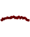 Nearly Natural 5ft Amaryllis Silk Garland In Red