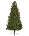 NEARLY NATURAL NEARLY NATURAL 7.5FT ROCKY MOUNTAIN SPRUCE ARTIFICIAL CHRISTMAS TREE