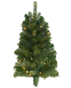 NEARLY NATURAL NEARLY NATURAL 2FT FLAT BACK WALL HANGING ARTIFICIAL CHRISTMAS TREE