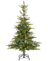 Nearly Natural 5ft Layered Washington Spruce Artificial Christmas Tree In Green