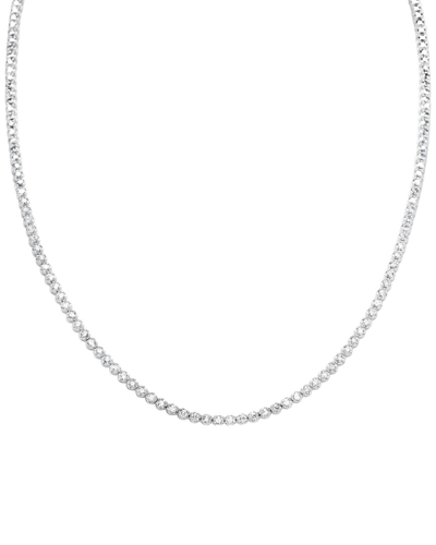 Meira T 14k 4.00 Ct. Tw. Diamond Tennis Necklace In White