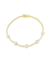 Meira T 14k 1.70 Ct. Tw. Diamond Tennis Bracelet