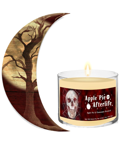 Courtside Market Wall Decor Courtside Market Apple Pie Afterlife Soy Candle & Crescent Moon Artboard Set In Multicolor