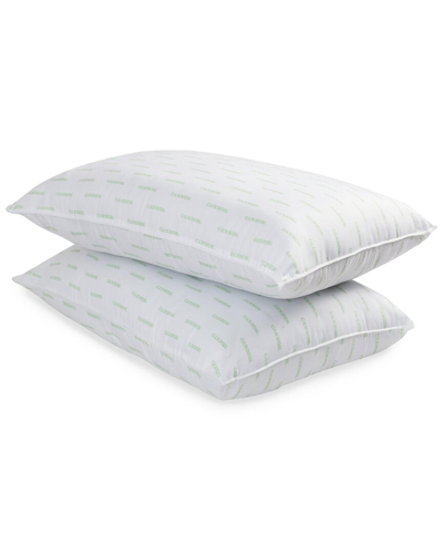 Cannon Silvadur Antimicrobial 2 Pack Pillow In White