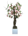 Creative Displays 6ft Dragon Wood Pink Cherry Blossom Tree In Pink