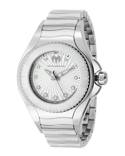 Technomarine Women's Manta Silver Dial Watch