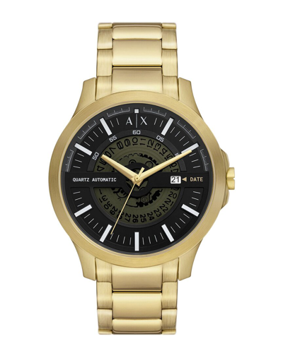 Armani Exchange Men's Classic Watch In Gold