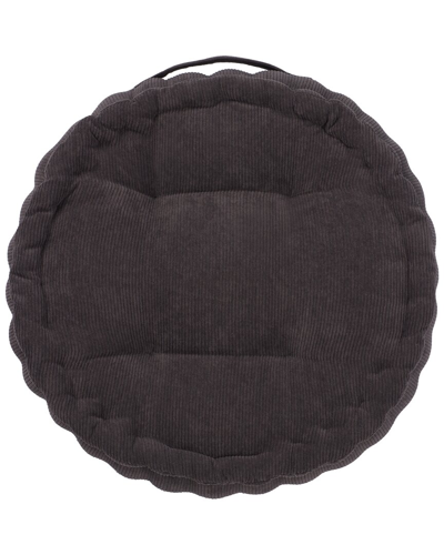 Safavieh Alaris Round Floor Pillow In Gray